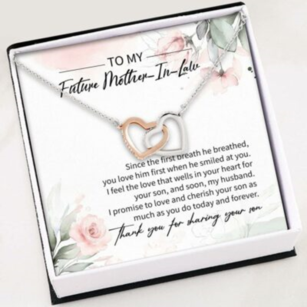 Mom Necklace, Mother-In-Law Necklace, To My Future Mother-In-Law Necklace , Gift Mother Day Nekcace - Thegiftio UK
