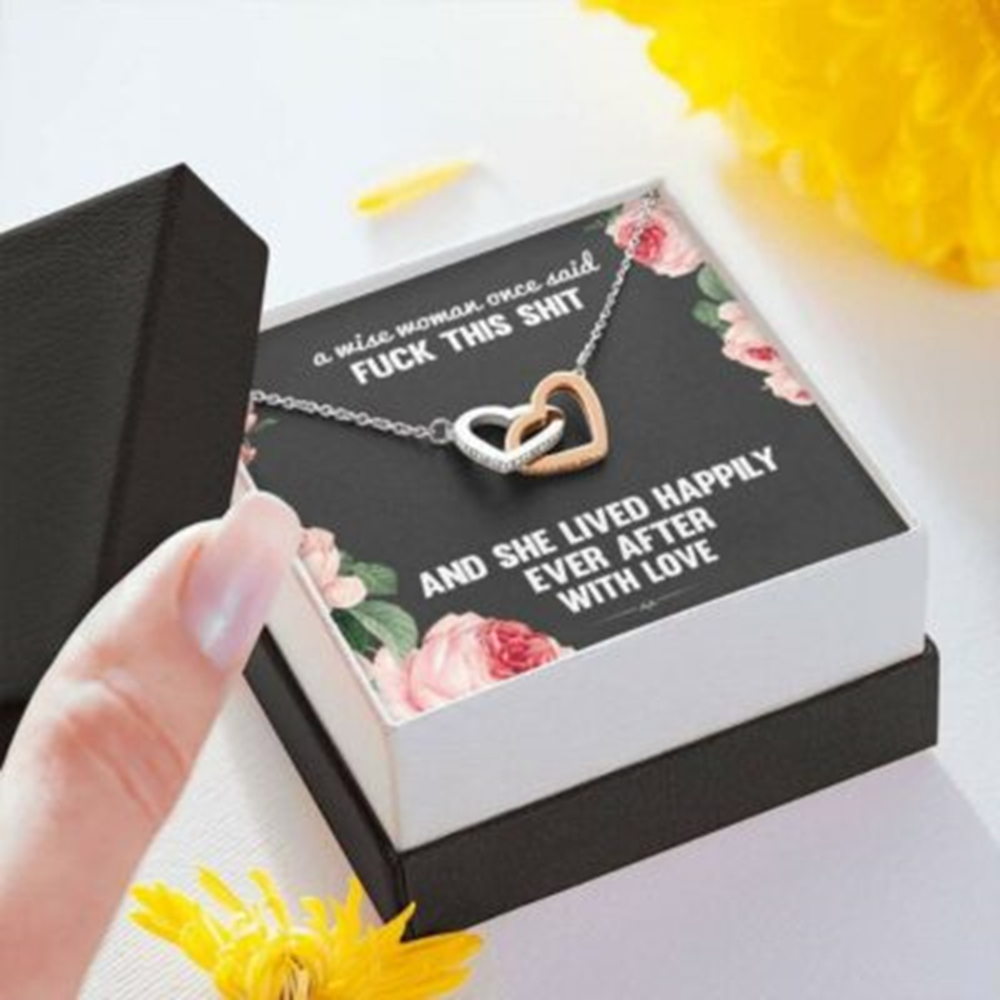 Friend Necklace, Fuck This Shit Motivational Necklace , Gift For Mom, Daughter, Sister, Best Friend - Thegiftio