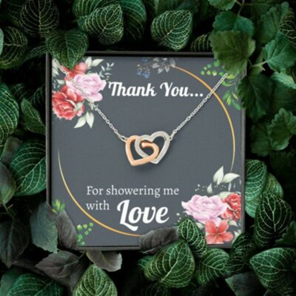 Bridal Shower Necklace Gift, Bridal Shower Favors, Baby Shower Thank You Necklace - Thegiftio UK