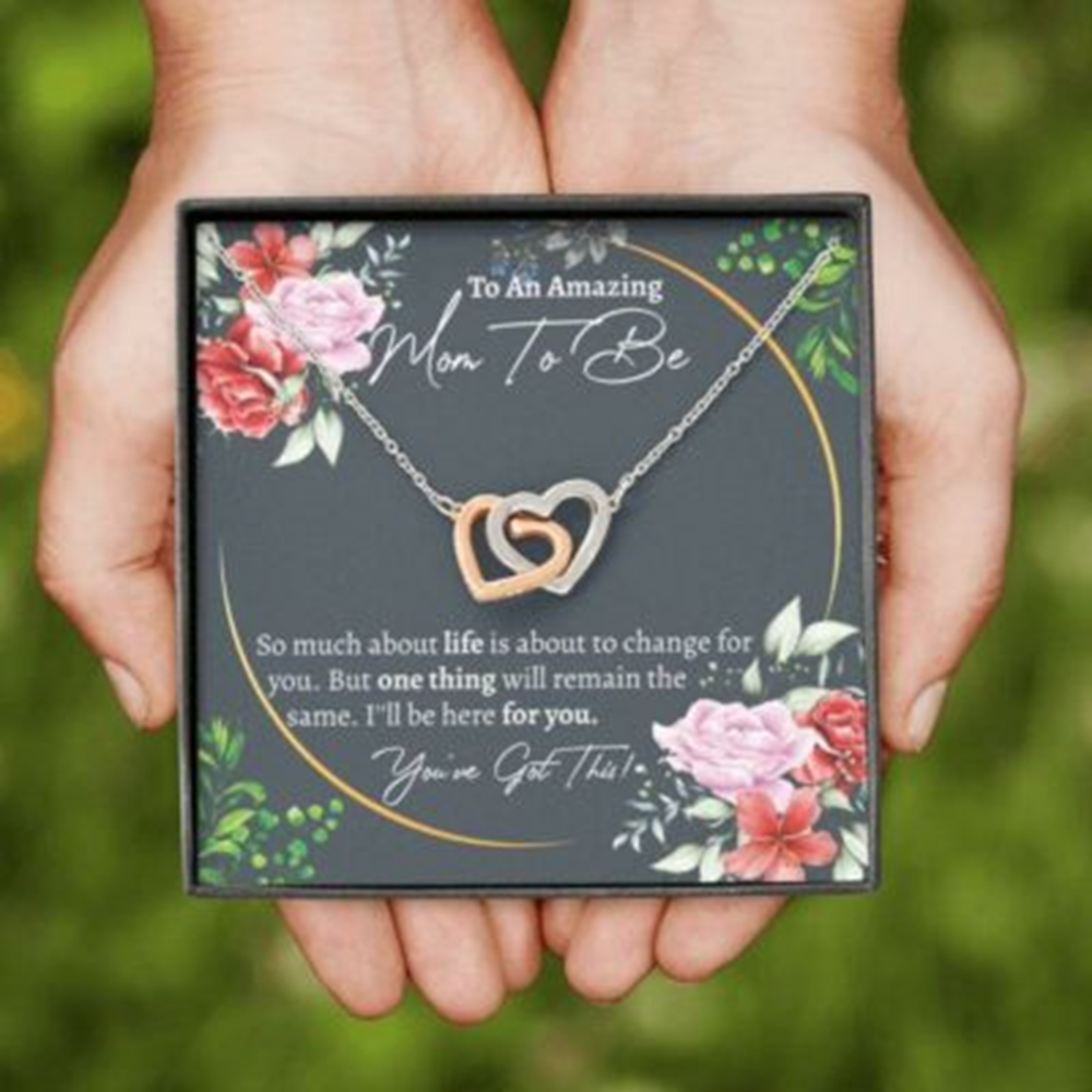Friend Necklace, Sister Necklace, Pregnant Friend Necklace, Gift For Newly Pregnant Friend, Pregnant Friend - Thegiftio UK