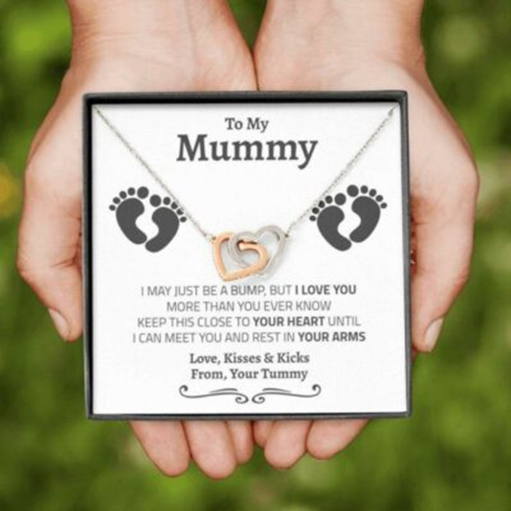 Wife Necklace, New Mum Necklace, Gift For New Mum, Pregnancy Gift For First Time Mom - Thegiftio UK