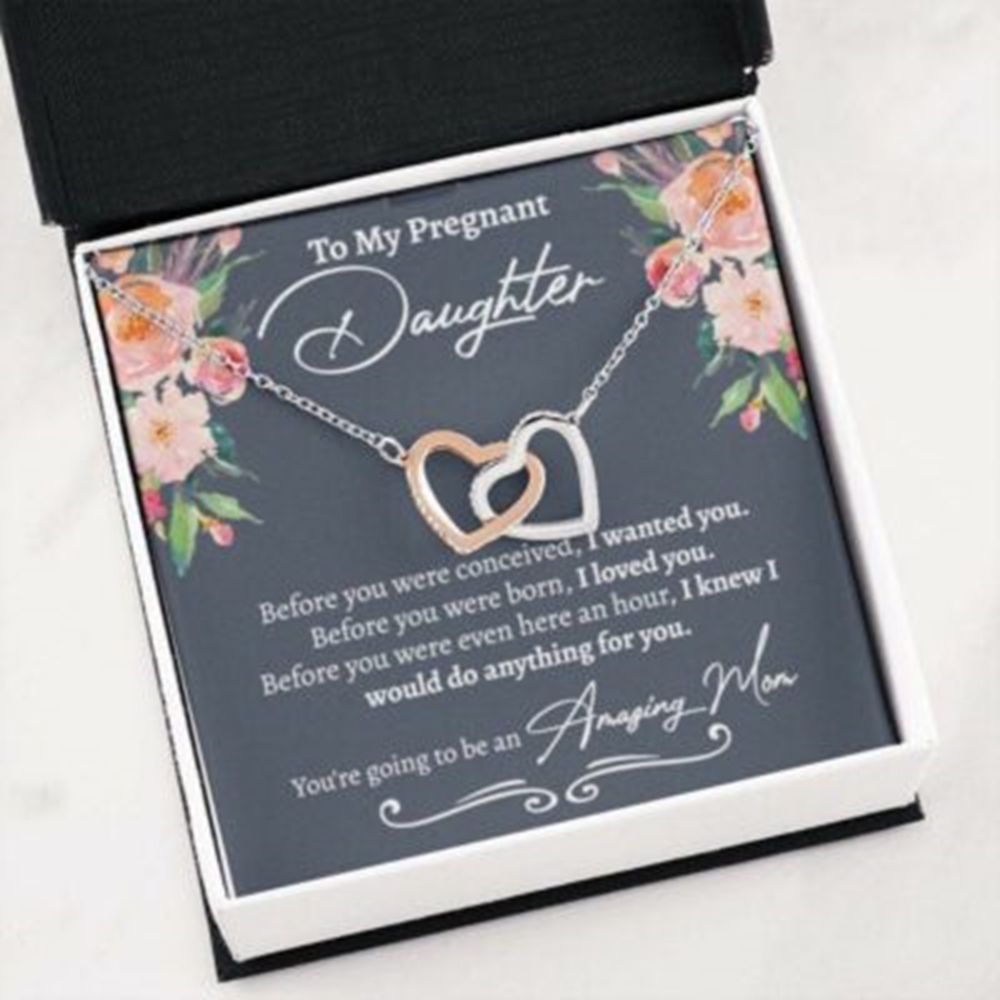 Daughter Necklace, Pregnancy Gift For Daughter , Baby Shower Gift To Daughter Necklace - Thegiftio UK