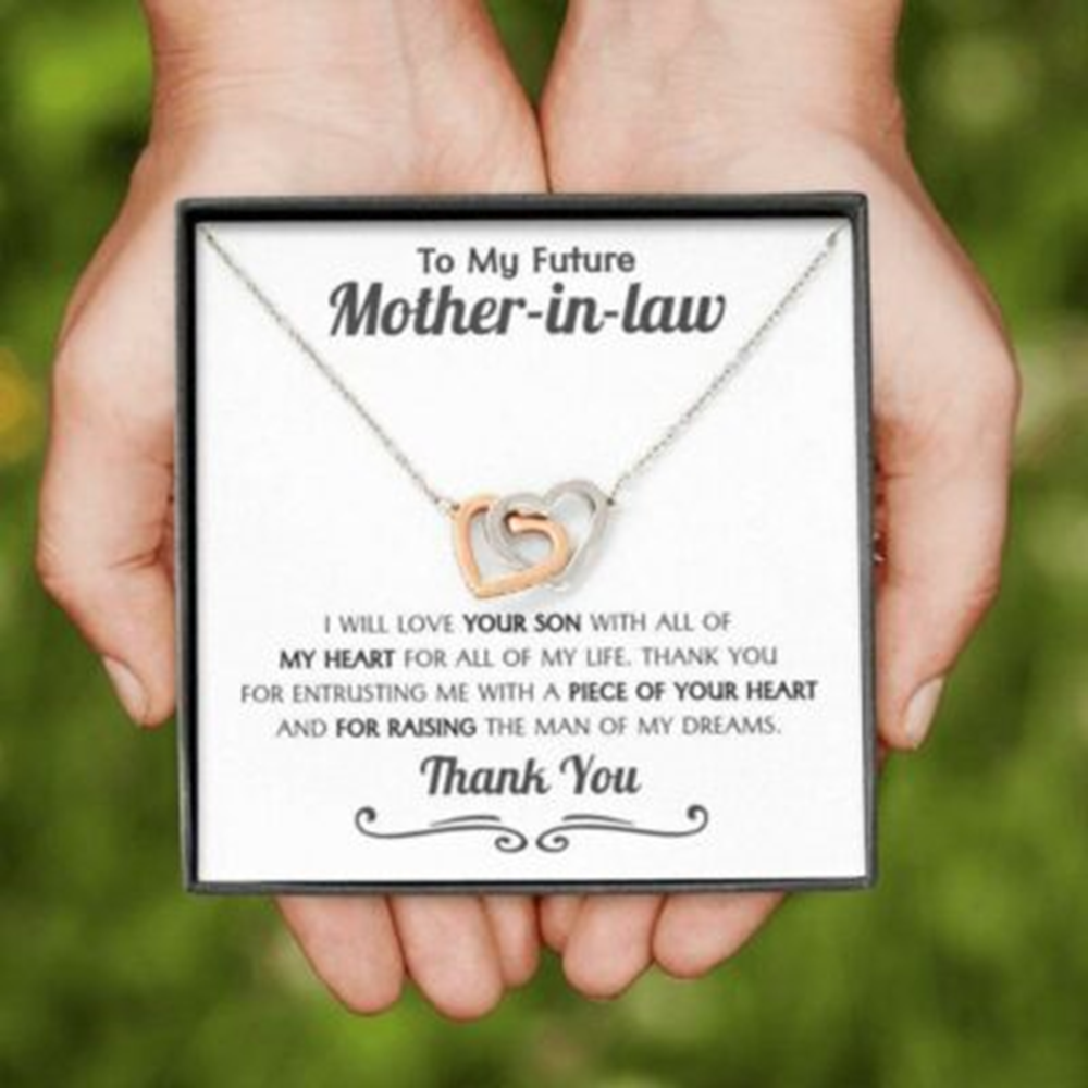 Mother-In-Law Necklace, Future Mother-In-Law Necklace, Wedding Gift For Mother Of The Groom From Bride - Thegiftio UK