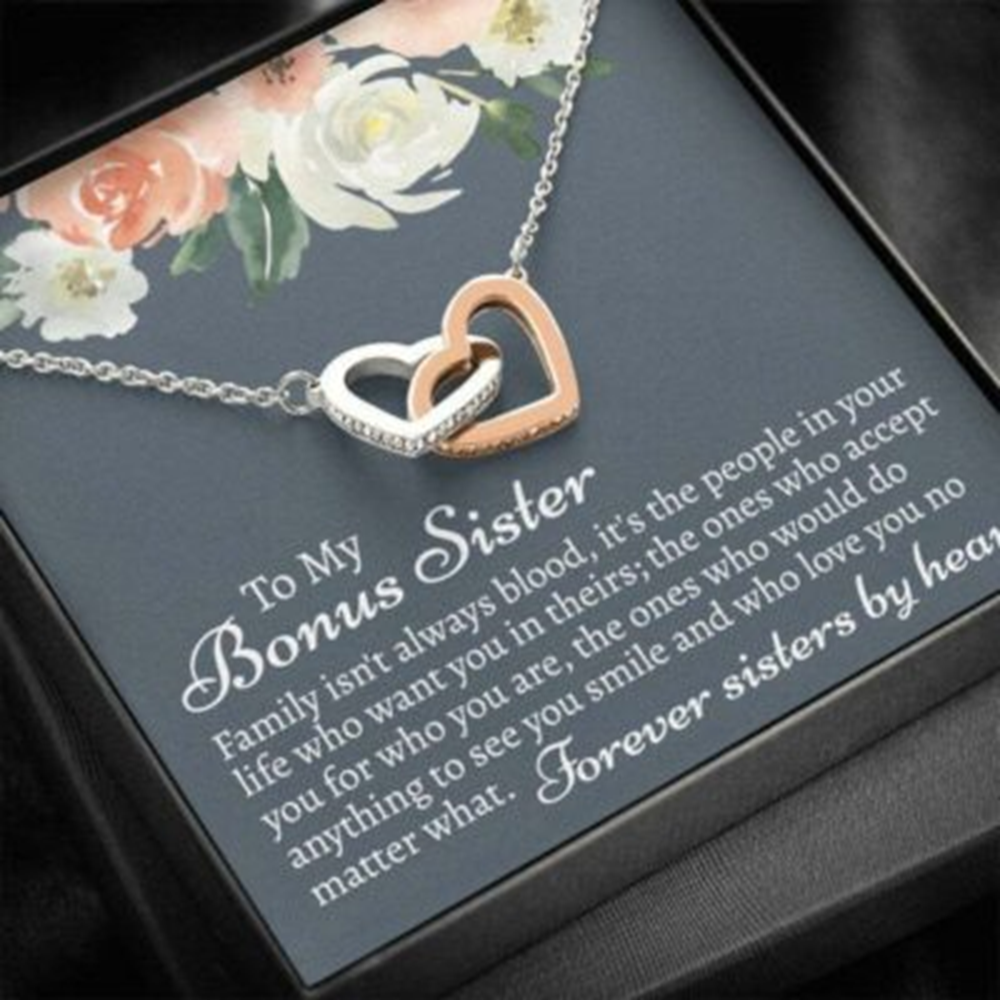 Sister Necklace, Sister In Law Necklace, Sister In Law Wedding Gift, New Sister In Law, Step Sister - Thegiftio UK