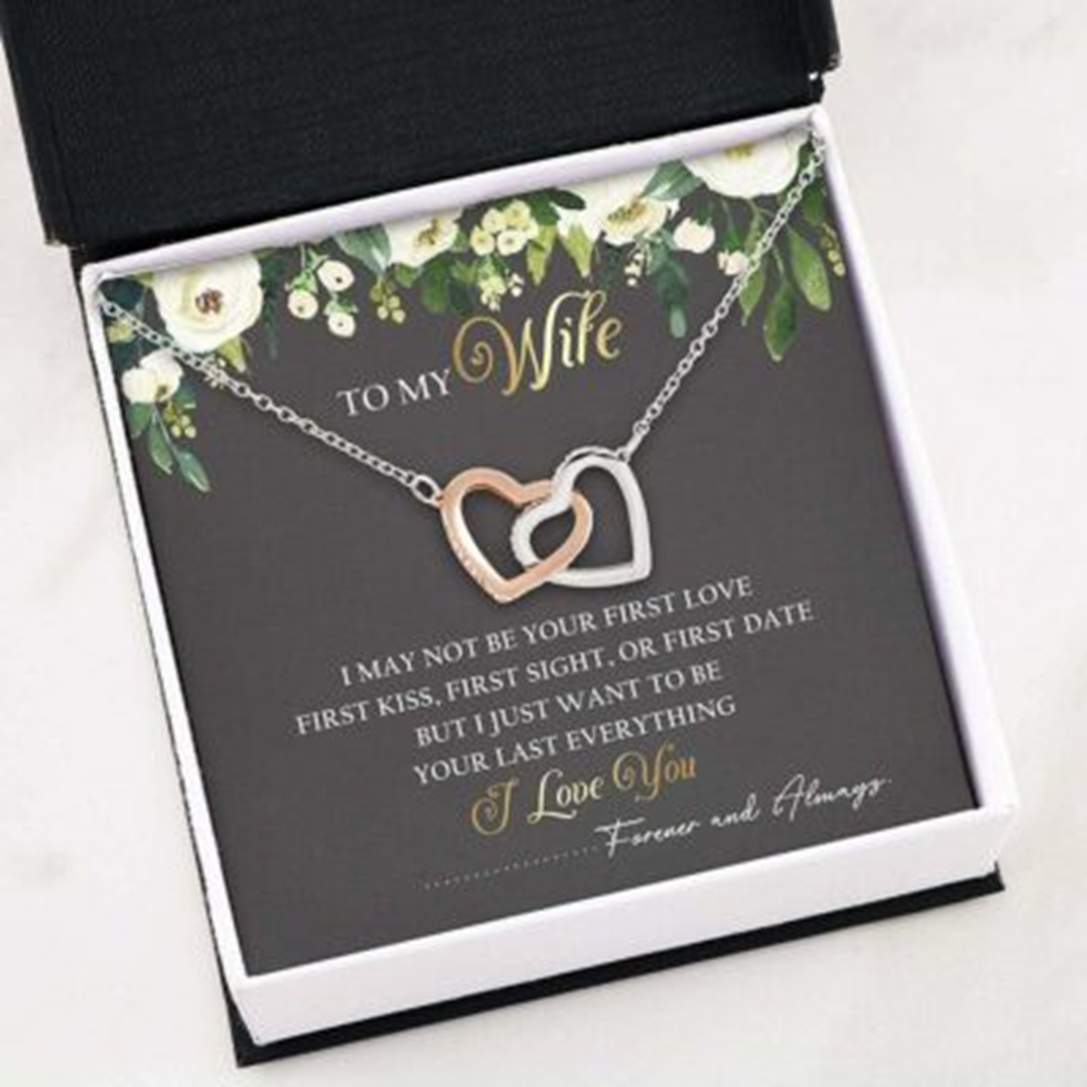 Wife Necklace, To My Wife From Husband Necklace Wife Gifts - Thegiftio UK