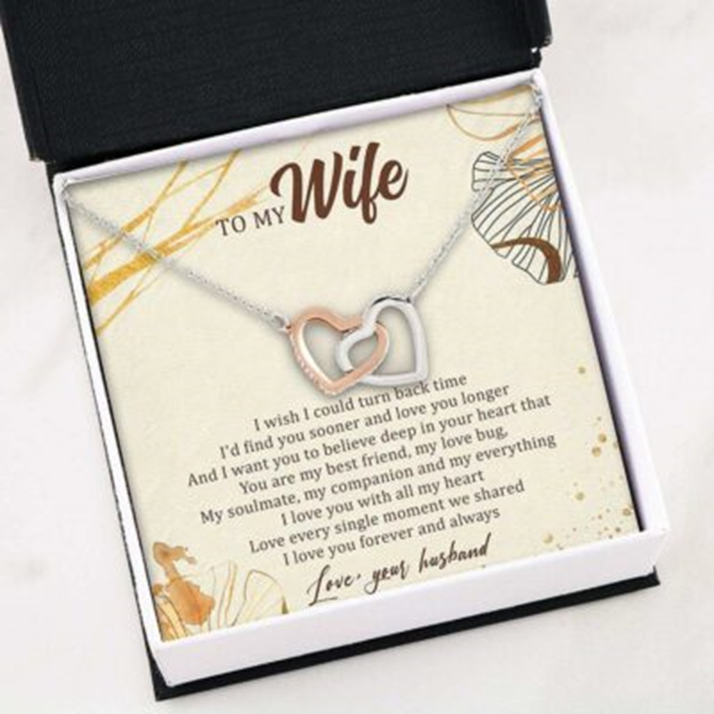 Wife Necklace, To My Wife Forever Love Necklace Gift From Husband - Thegiftio UK