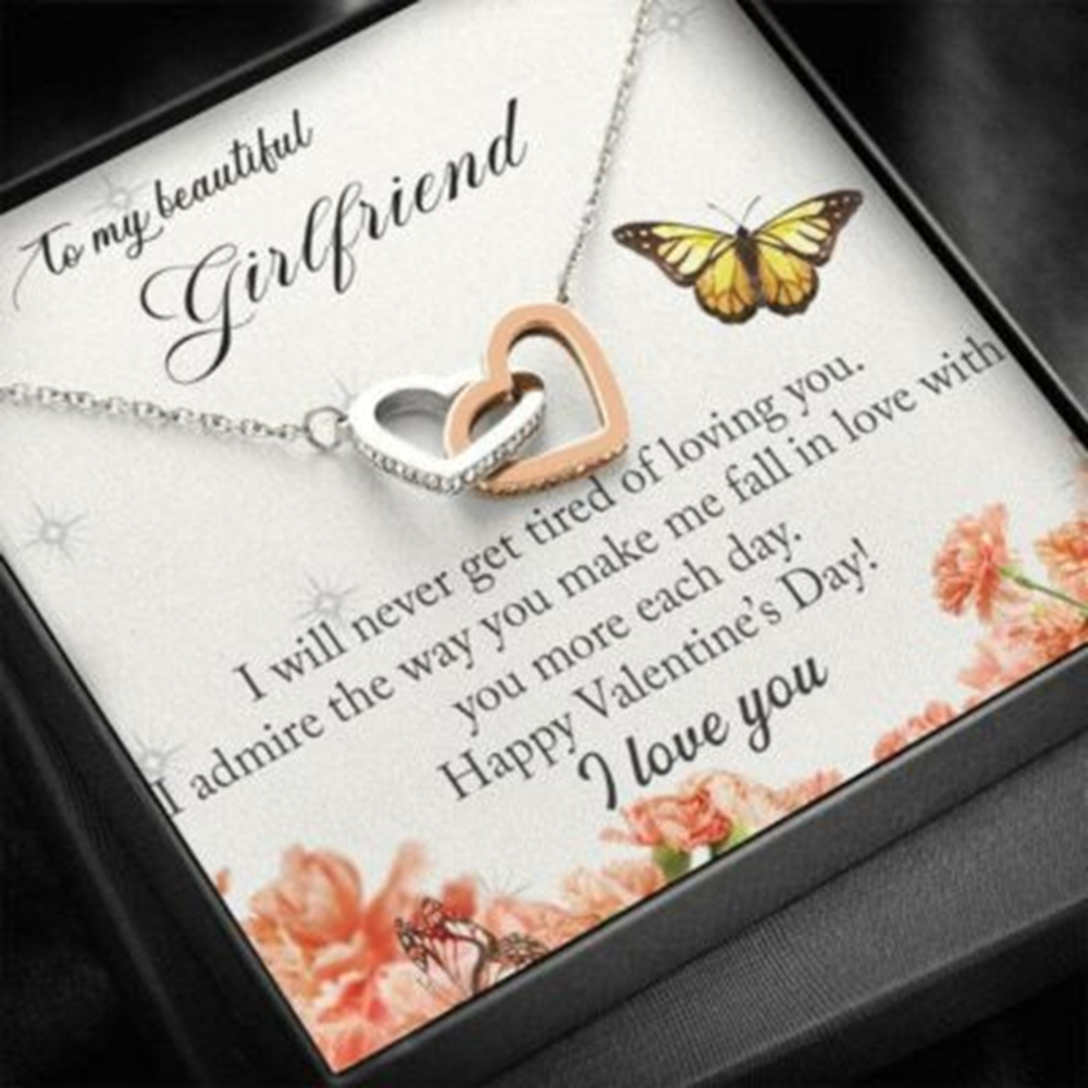 Wife Necklace, To My Girlfriend Necklace, Anniversary Birthday Christmas Gift For Girlfriend - Thegiftio UK