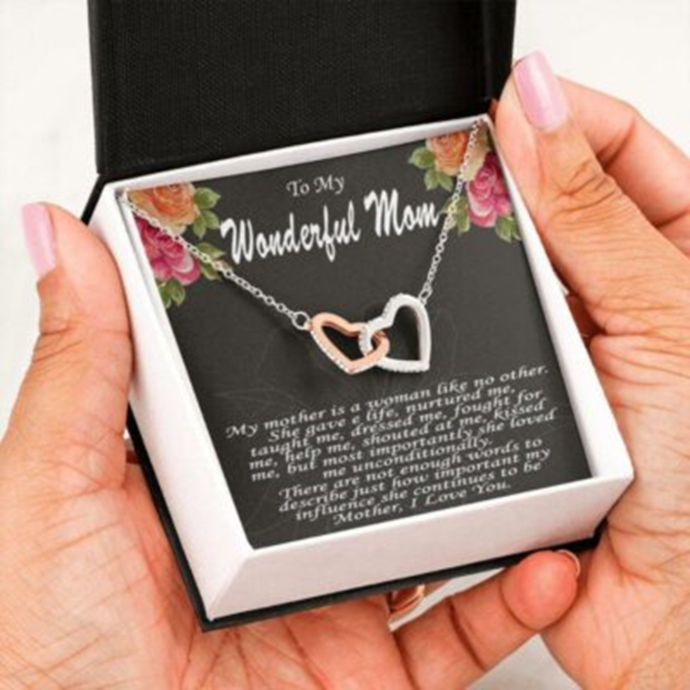 Mom Necklace, Daughter Necklace, Mother Daughter Christmas Gift, Gifts For Mom, Mother Daughter Necklace - Thegiftio UK