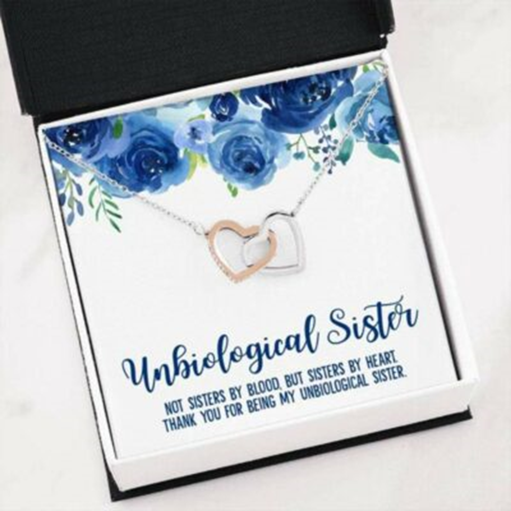 Sister Necklace, Unbiological Sister Necklace , Best Friend Soul Sister Sister-In-Law Gift - Thegiftio UK