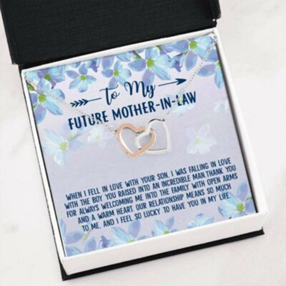 Mother-In-Law Necklace, To My Future Mother-In-Law Necklace Mother, Day Gift - Thegiftio UK