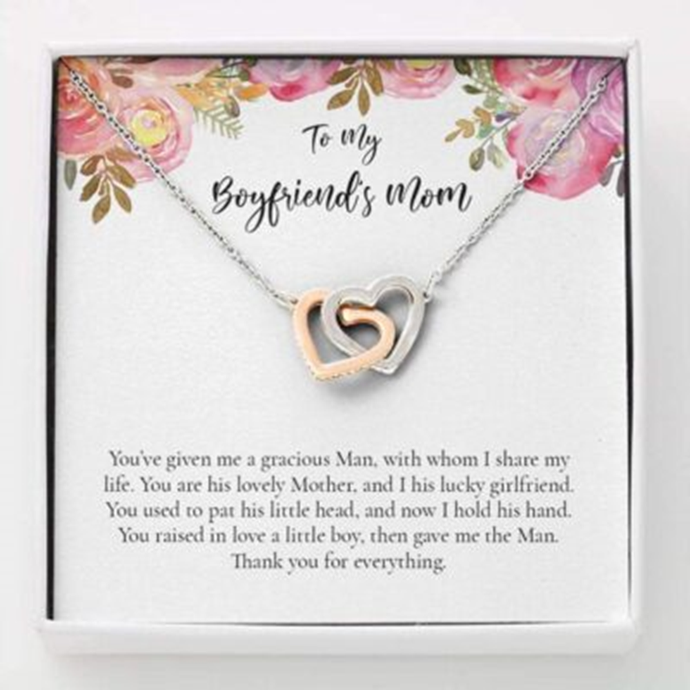Mom Necklace, Mother-In-Law Necklace, Boyfriends Mom Necklace Gift, Birthday Gift For Future Mother-In-Law - Thegiftio UK