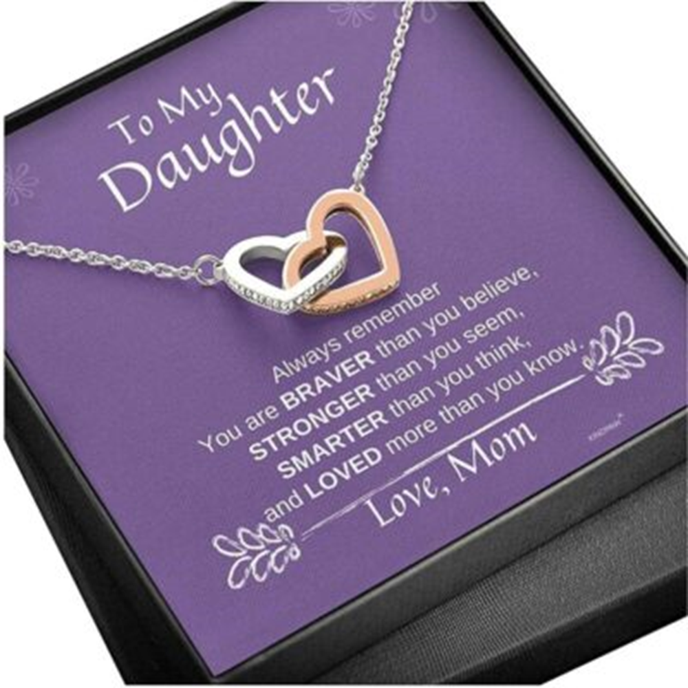 Daughter Necklace, Mother Daughter Necklace , Birthday Gifts For Daughter From Mom - Thegiftio UK