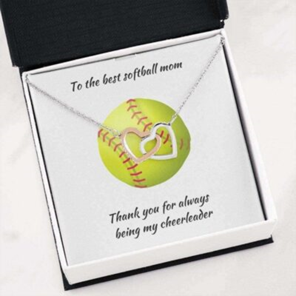 Mom Necklace, Stepmom Necklace, Softbal Mom Necklace Gift , Necklace For Mom - Thegiftio UK