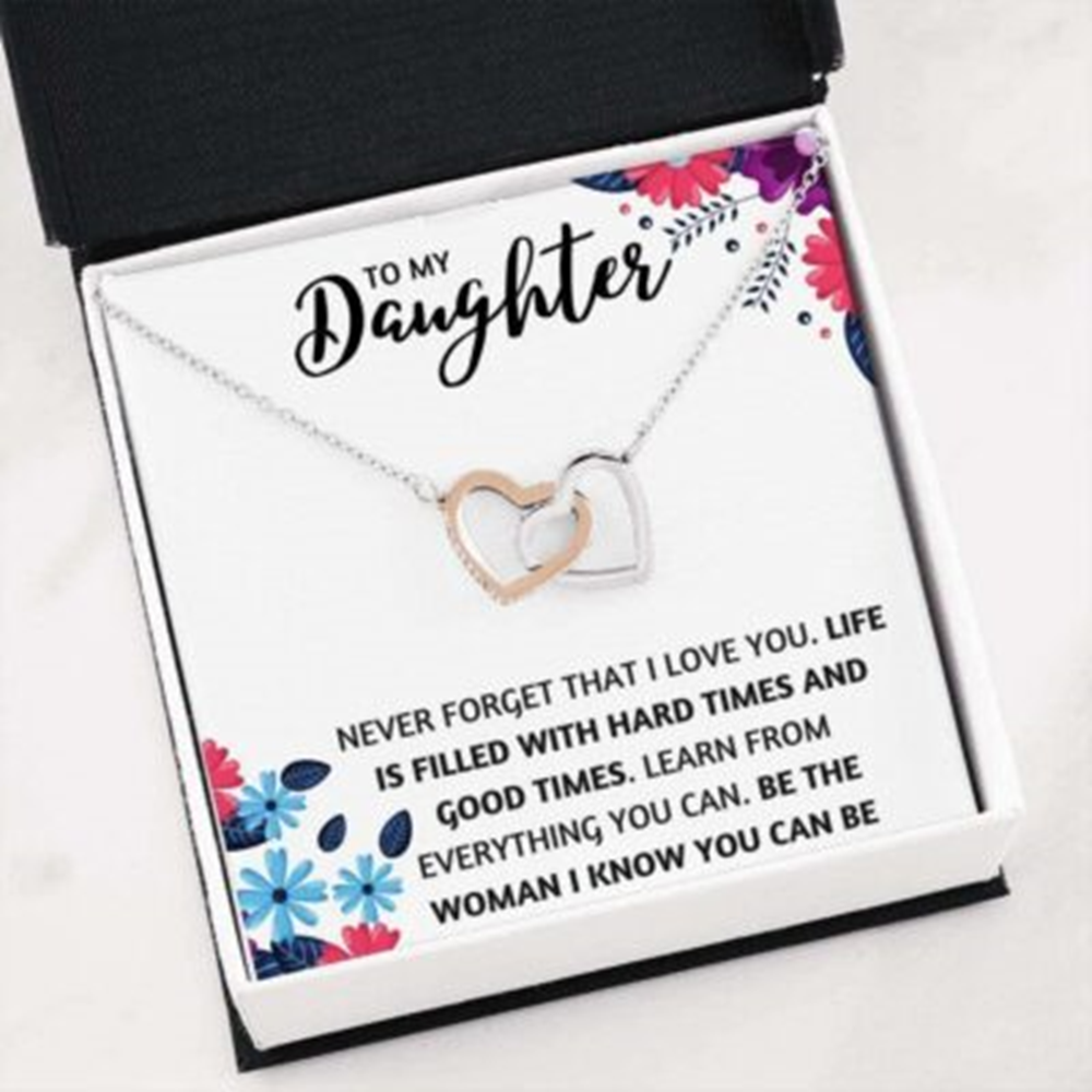 Daughter Necklace, To My Daughter Necklace , The Woman I Know You Can Be - Thegiftio UK