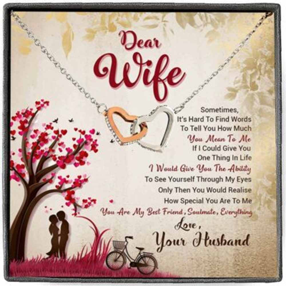Wife Necklace, To My Wife Necklace , You Are So Special To Me - Thegiftio UK