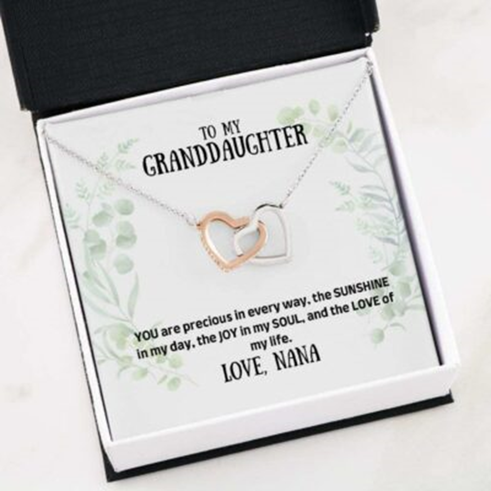 Granddaughter Necklace, To My Granddaughter Necklace Gift , You Are My Precious - Thegiftio UK