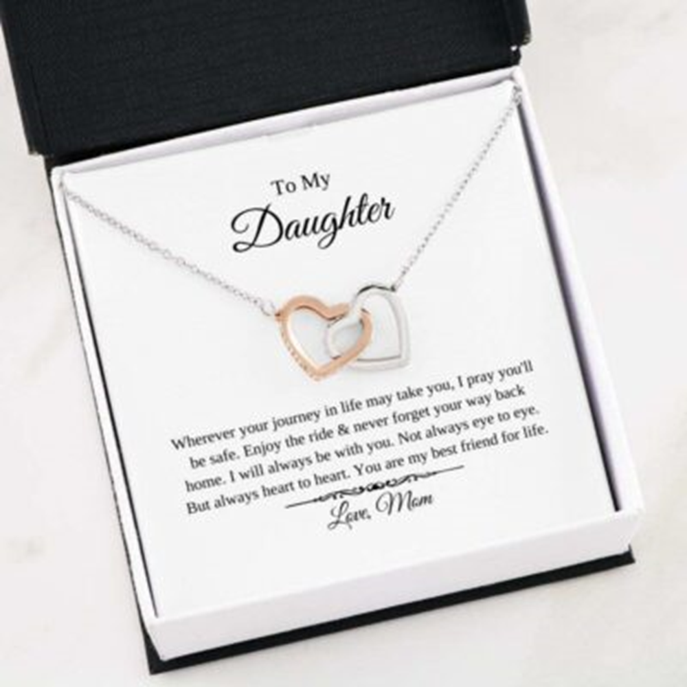 Daughter Necklace, To My Daughter Necklace Gift , You Are My Best Friend , Bff Necklace - Thegiftio UK