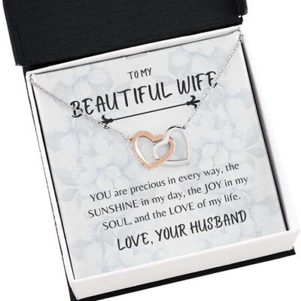 Wife Necklace, To My Wife Necklace Gift , You Are Precious , My Only One Necklace - Thegiftio UK