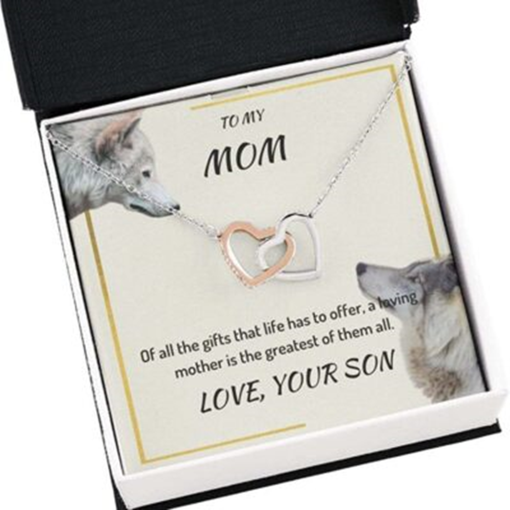 Mom Necklace, To My Mom Necklace Gift , Of All The Gifts , Precious Gift Necklace - Thegiftio UK