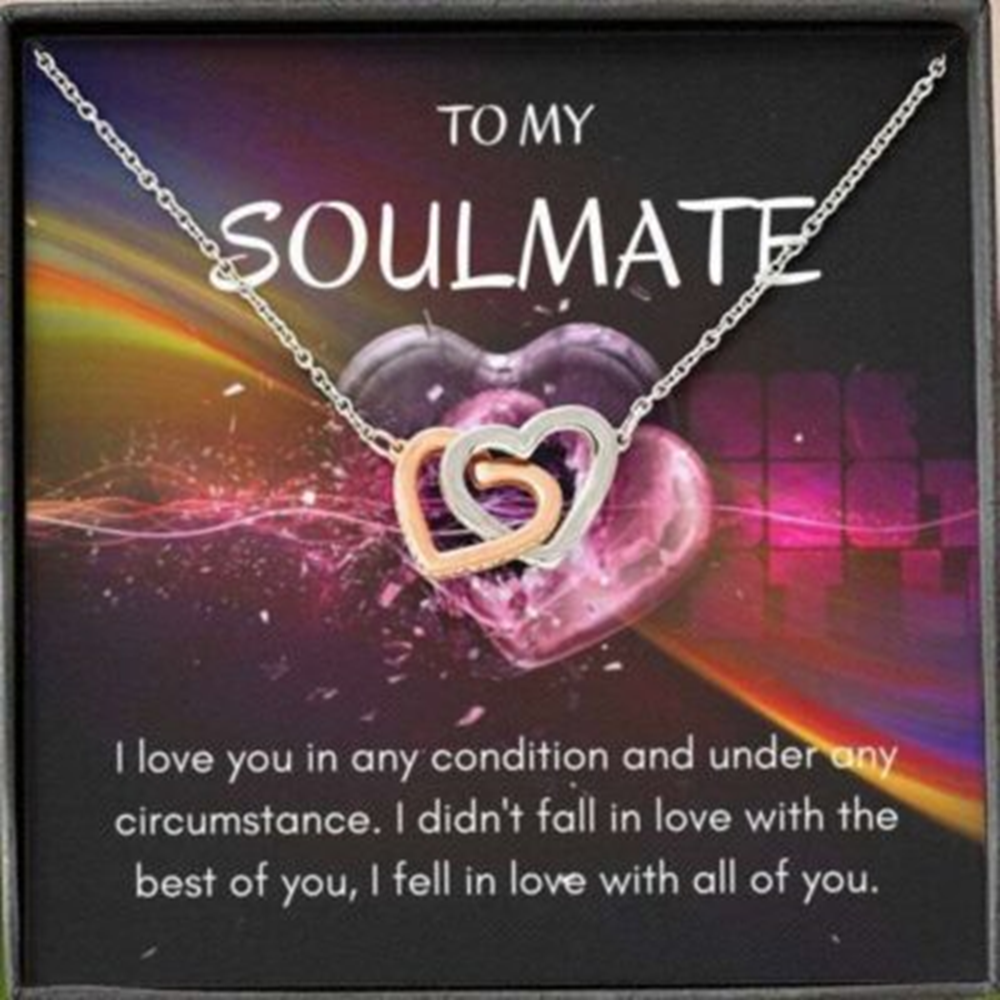 Girlfriend Necklace, Wife Necklace, To My Soulmate Necklace Gift , I Love You , Always Remember Necklace - Thegiftio UK