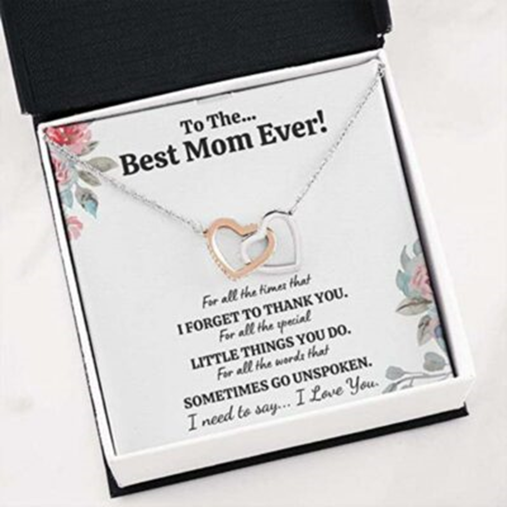 Mom Necklace, To The B Mom Ever”For All” Necklace Gift For Mom. Mom Gift For Mom. Gift For Mother - Thegiftio UK