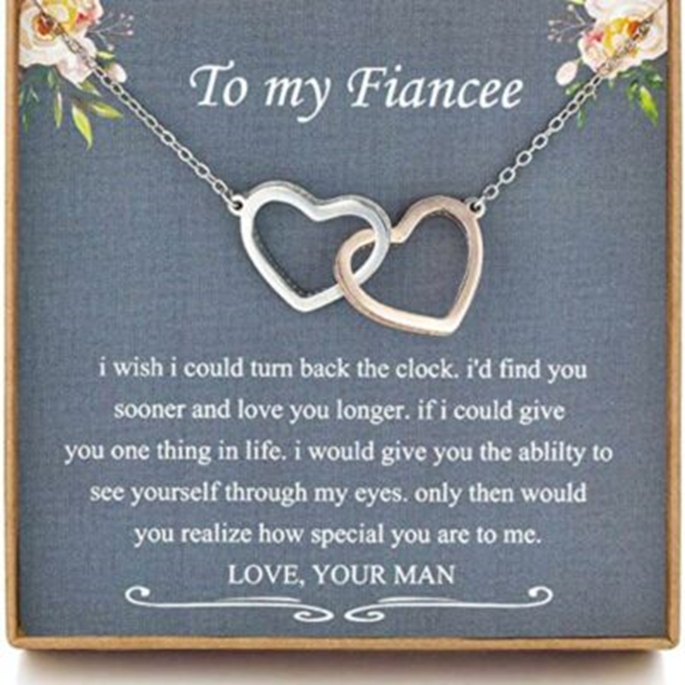 Girlfriend Necklace, Future Wife Necklace, Fiancee Necklace Gifts For Her, To My Future Wife Gifts - Thegiftio UK