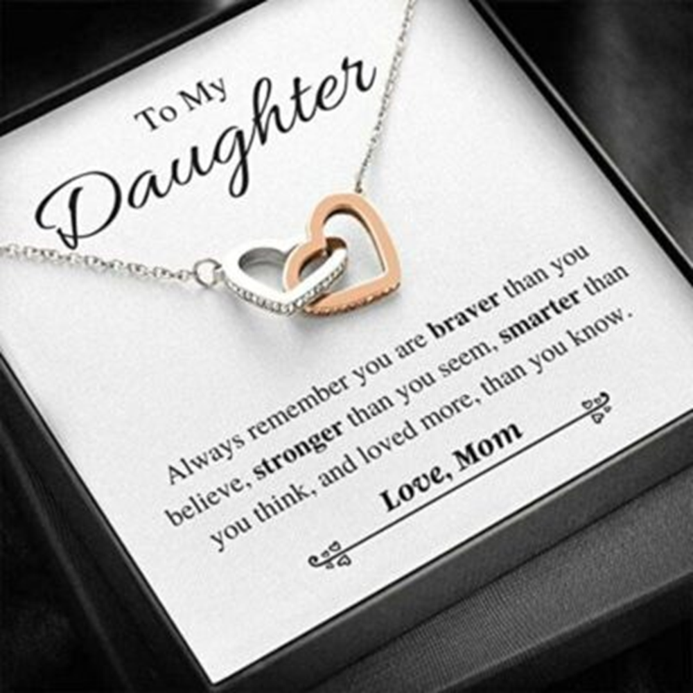 Daughter Necklace, Stepdaughter Necklace, To My Daughter Necklace Gift- Always Remember Necklace Gift - Thegiftio UK