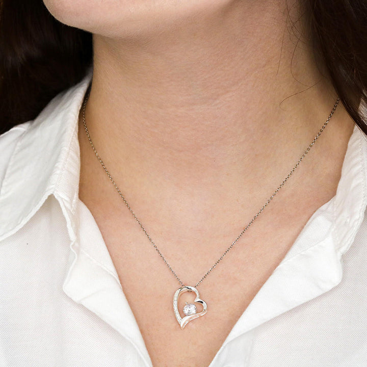 À Ma Merveilleuse Femme Je T'aime - Interlocking Heart Necklace - Thegiftio UK