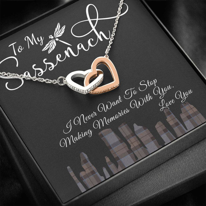 To My Sassenach - Interlocking Heart - Thegiftio UK