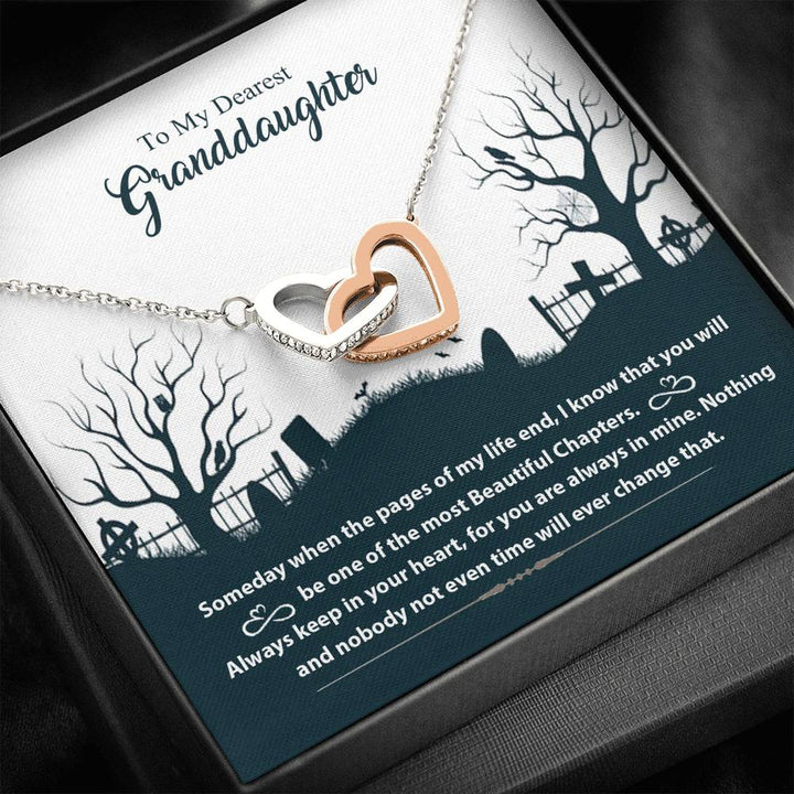 Granddaughter | Most Beautiful Chapters | Interlocking Heart - Thegiftio UK