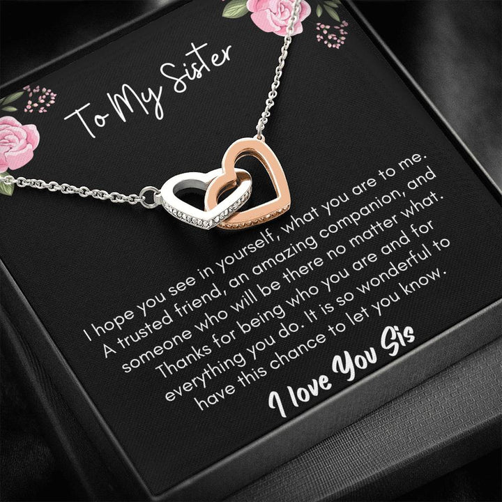 I Hope You See In Yourself - Interlocking Heart - Thegiftio UK