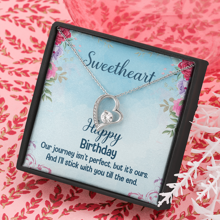 Happy Birthday To My Love - Forever Love Necklace - Thegiftio UK
