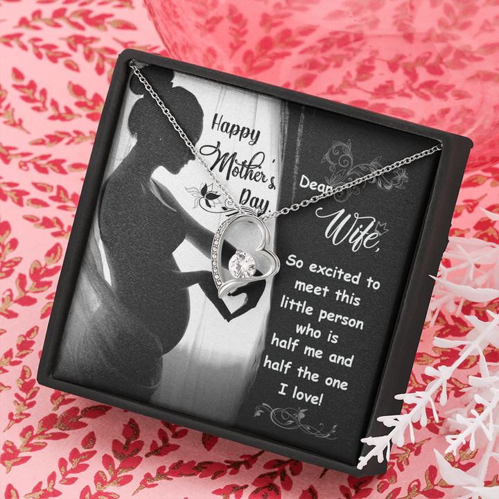 Forever Love Necklace, To My Wife Necklace Gift, Anniversary Gift, Gifts For Her, Christmas Gift For Wife, Birthday Gift, Gift For Wife - Thegiftio UK