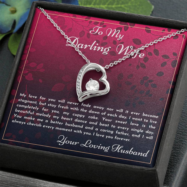 Gift For Wife | My Love For You Will Never Fade | Forever Love Necklace - Thegiftio UK