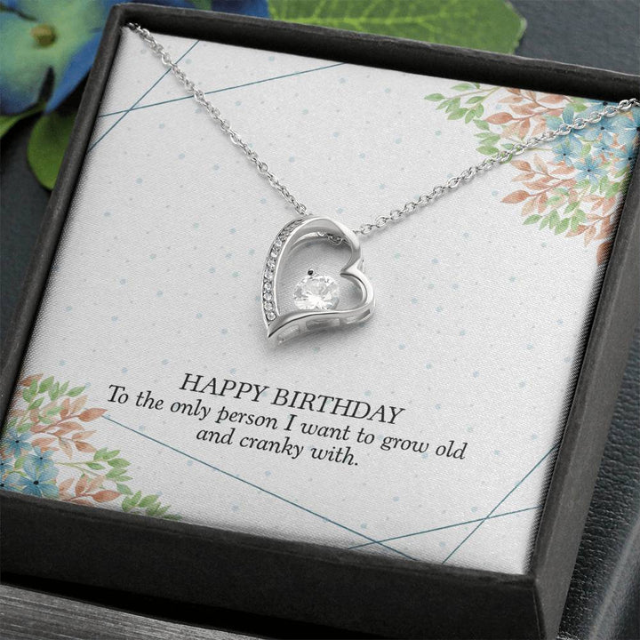 To My Wife Necklace - Birthday Gift For Wife - Gift For Wife -Forever Love Necklace - Thegiftio UK