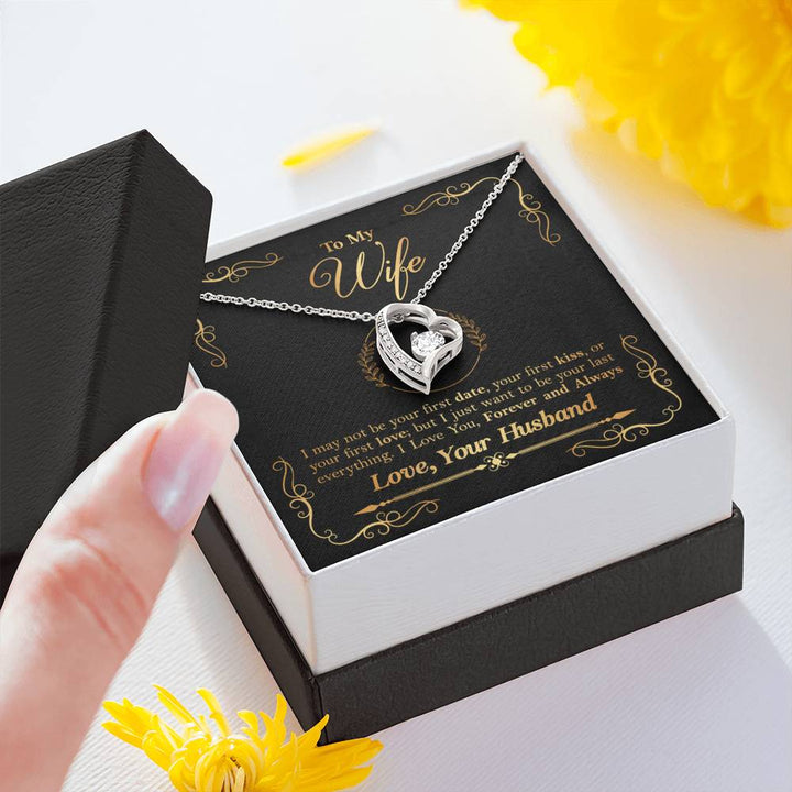 Anniversary Gift For Wife, Wife Necklace From Husband, Wife Forever Love Necklace, Great Gift For Anniversary, Birthday, Valentines Day, Christmas Or Any Occasion