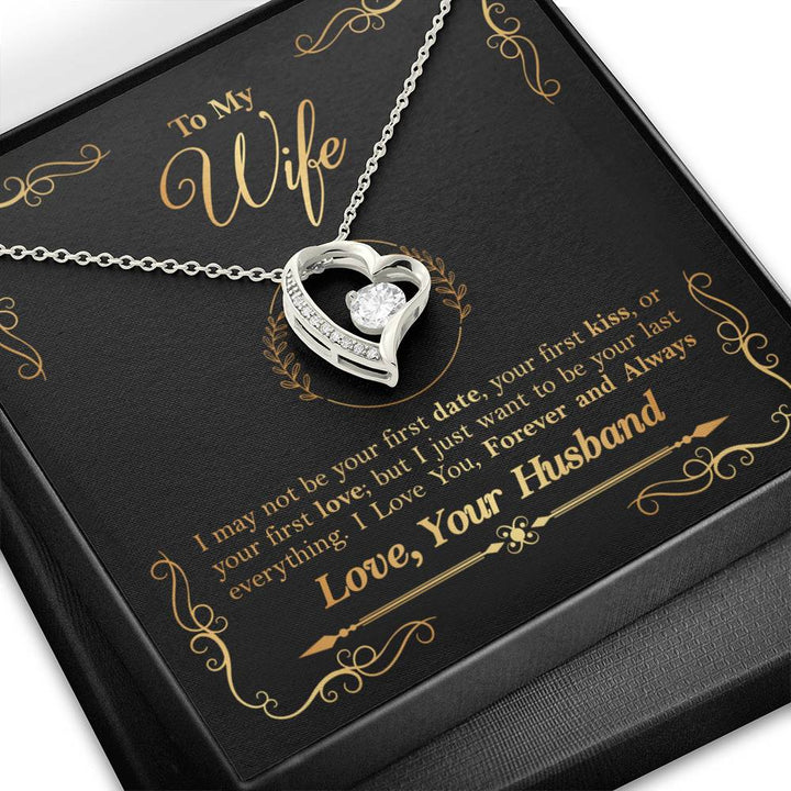 Anniversary Gift For Wife, Wife Necklace From Husband, Wife Forever Love Necklace, Great Gift For Anniversary, Birthday, Valentines Day, Christmas Or Any Occasion