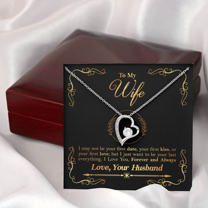 Anniversary Gift For Wife, Wife Necklace From Husband, Wife Forever Love Necklace, Great Gift For Anniversary, Birthday, Valentines Day, Christmas Or Any Occasion