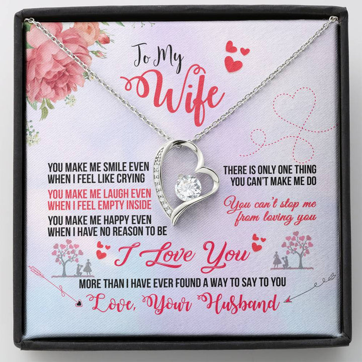 Forever Love Necklace - To My Wife I Love You - Thegiftio UK
