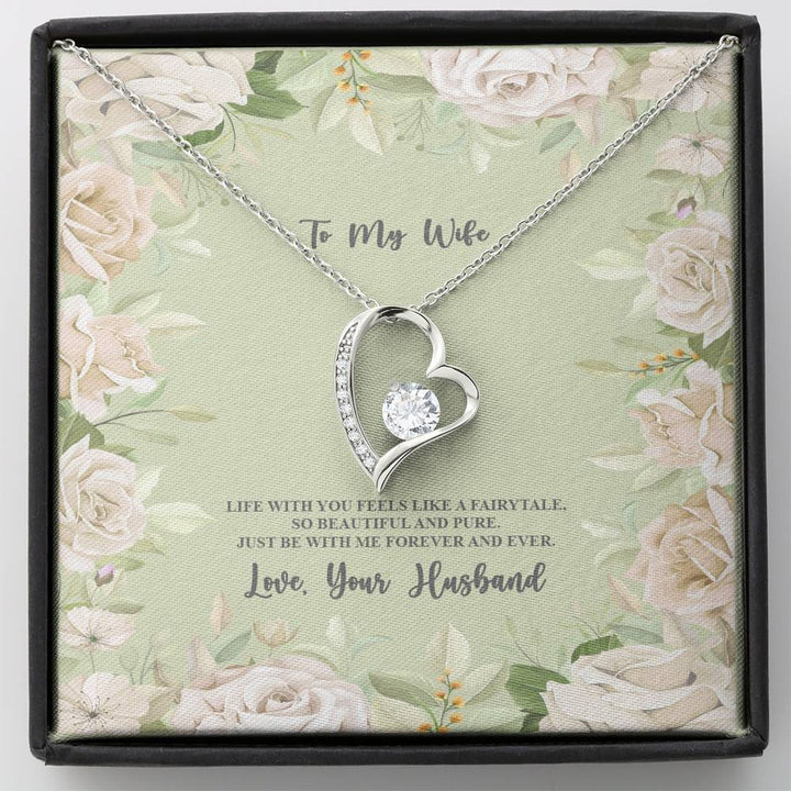 Gift To My Wife - Forever Love Necklace - Love Your Husband - Thegiftio UK
