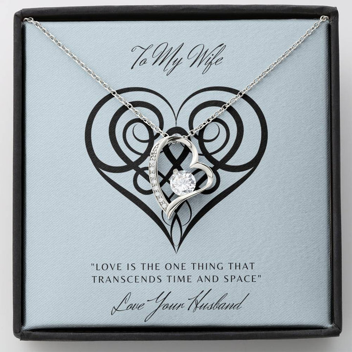 "A Gift For Wife-Forever Love Necklace"-Celtic-"Love Transcends" - Thegiftio UK