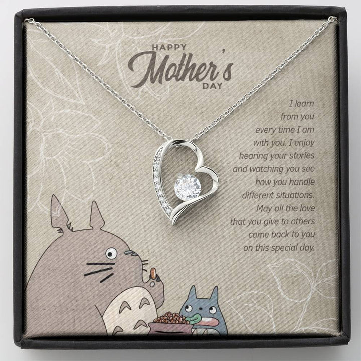 May All The Love That You Give To Others Come Back To You On This Special Day,Forever Love Necklace - Thegiftio