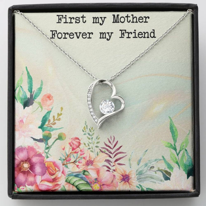 Mother Necklace, Mom Necklace, Mom Gift, Mother's Day Gift, Mother's Day Necklace, Mother Daughter Gift, Forever Love Necklace - Thegiftio UK