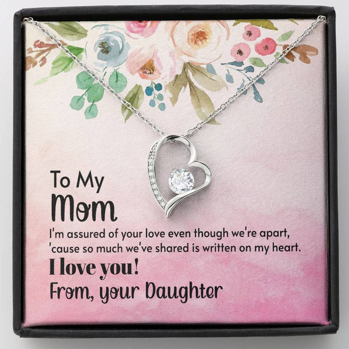 To My Mom - I'm Assured Of Your Love - Forever Love Necklace - Thegiftio UK