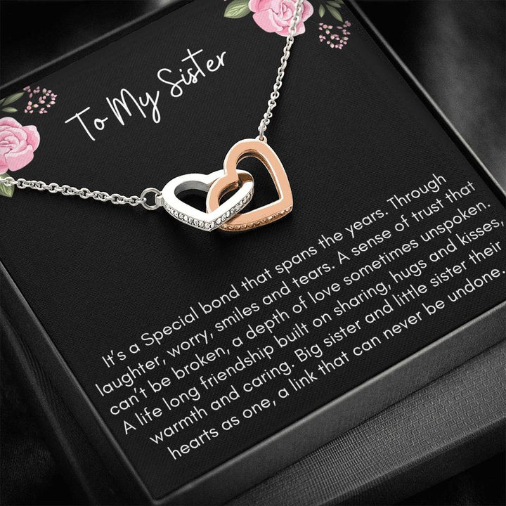 Special Bond - Interlocking Heart Necklace - Thegiftio UK