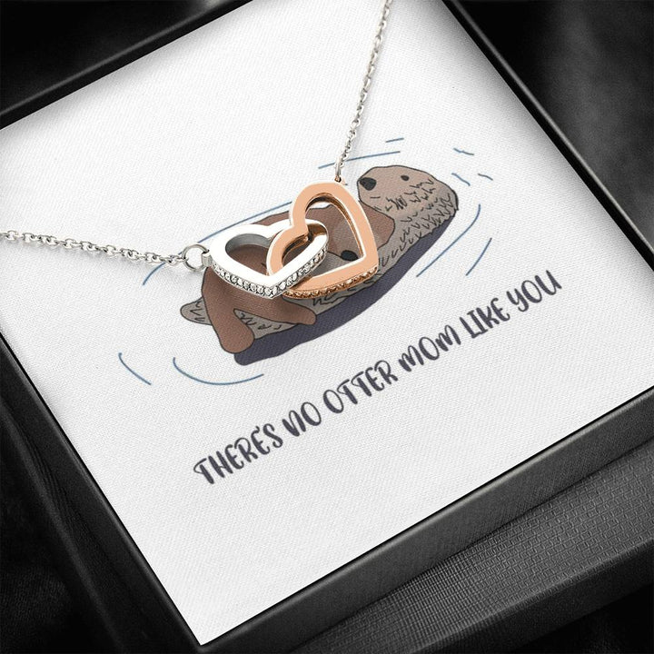 Happy Mother's Day Gift - Mom Like You - The Interlocking Heart Necklace - Thegiftio UK