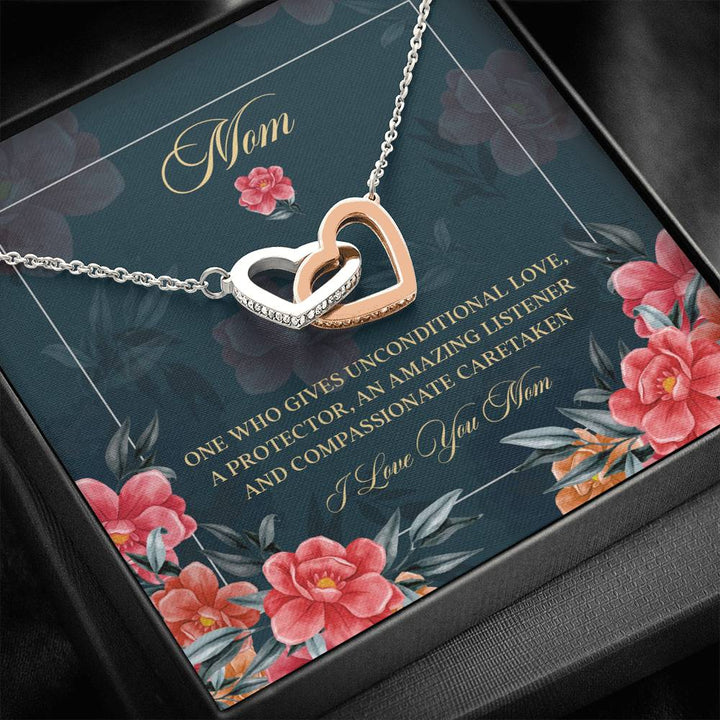 Mother's Day Gift - Unconditional Love - The Interlocking Heart Necklace - Thegiftio UK