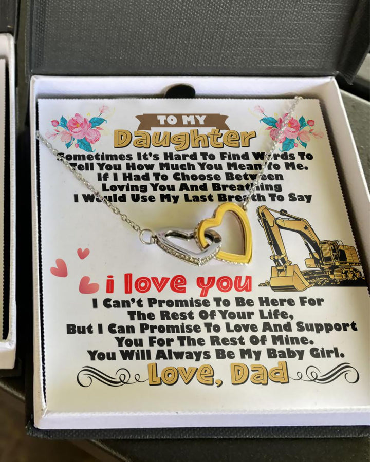 Heo's Daughter - Interlocking Heart Necklace - Thegiftio UK