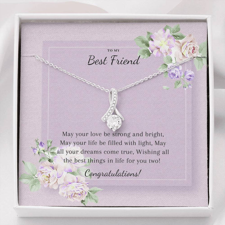Wedding Gift - To My Best Friend Alluring Beauty Necklace | Seseable CA