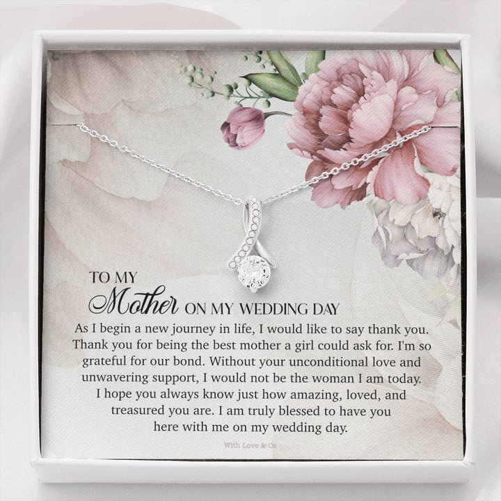 To My Mother On My Wedding Day - Alluring Beauty Necklace | Seseable CA